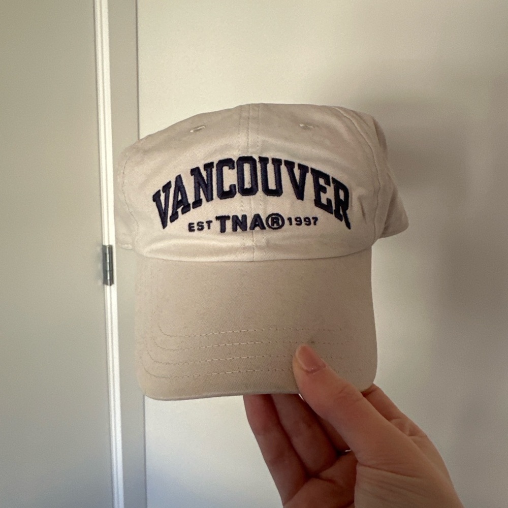 TNA Beige "Vancouver" Embroidered Baseball Cap
